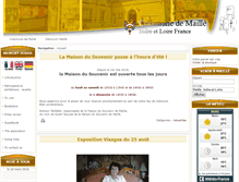 Tablet Screenshot of maisondusouvenir.fr
